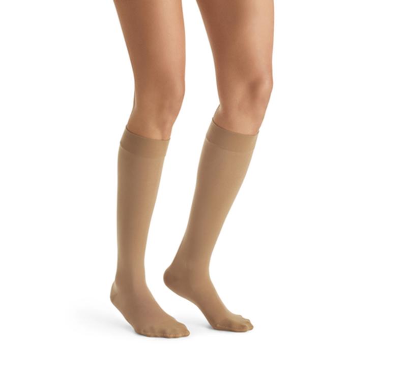 BSN 7516531 PR/1 JOBST ULTRASHEER WOMEN, KNEE HIGH, 15-20MMHG, SM, SUN BRONZE, CLOSED TOE