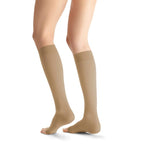 BSN 7518102 PR/1 JOBST OPAQUE WOMEN, KNEE HIGH, 15-20MMHG, SM, NATURAL, OPEN TOE