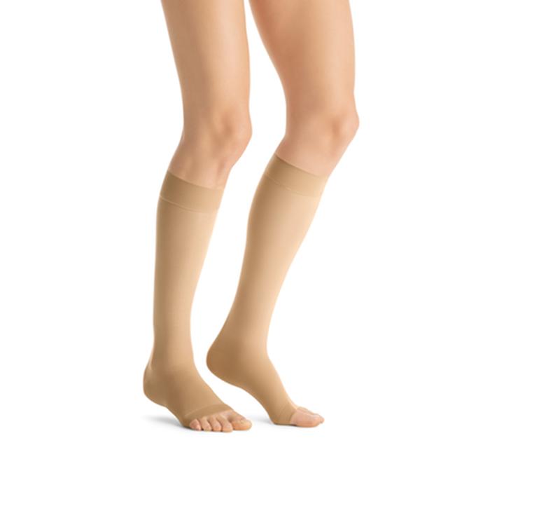 BSN 7520128 PR/1 JOBST ULTRASHEER WOMEN, KNEE HIGH, 20-30MMHG, SM, HONEY, OPEN TOE