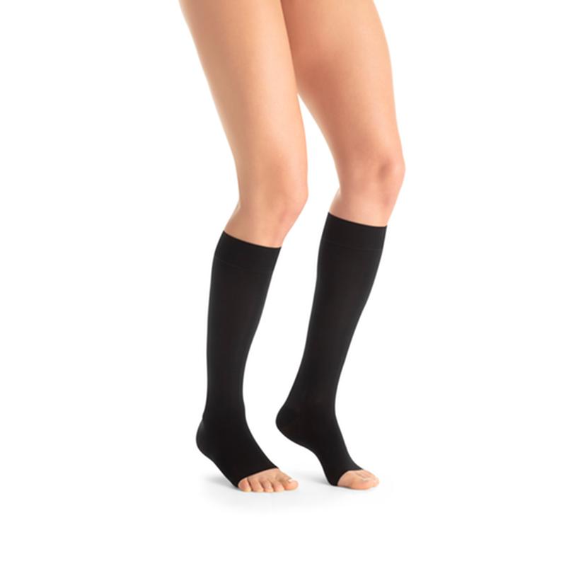 BSN 7520204 PR/1 JOBST ULTRASHEER WOMEN, KNEE HIGH, 20-30MMHG, MD, CLASSIC BLACK, CLOSED TOE