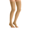 BSN 7522108 PR/1 JOBST OPAQUE WOMEN, THIGH HIGH W/SIL DOT BAND, 20-30MMHG, SM, HONEY, OPEN TOE