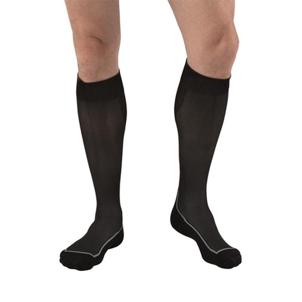 BSN 7528940 PR/1 JOBST SPORT STOCKING UNISEX, 15-20MMHG, SM, BLACK, CLOSED TOE