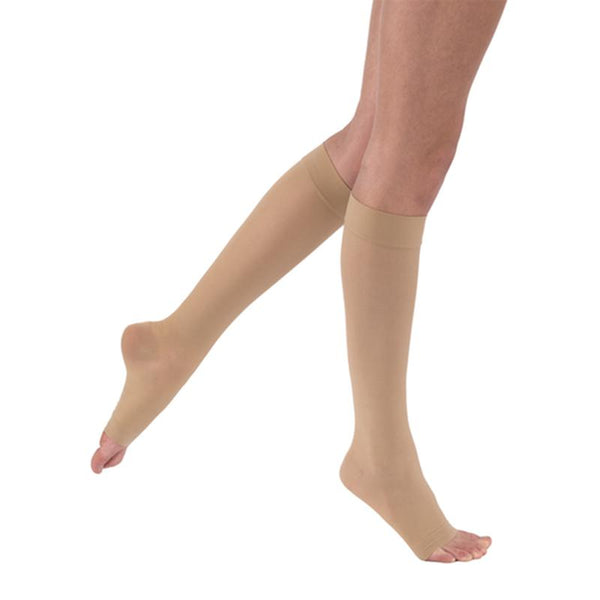 BSN 7543605 PR/1 JOBST ULTRASHEER WOMEN, KNEE HIGH PETITE, 20-30MMHG, MD, NATURAL, OPEN TOE