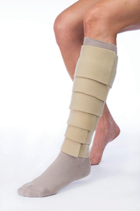 BSN 7666007 BX/1 JOBST FARROWWRAP BASIC READY-TO-WEAR LEGPIECE 30-40 MMHG, MEDIUM TALL, TAN