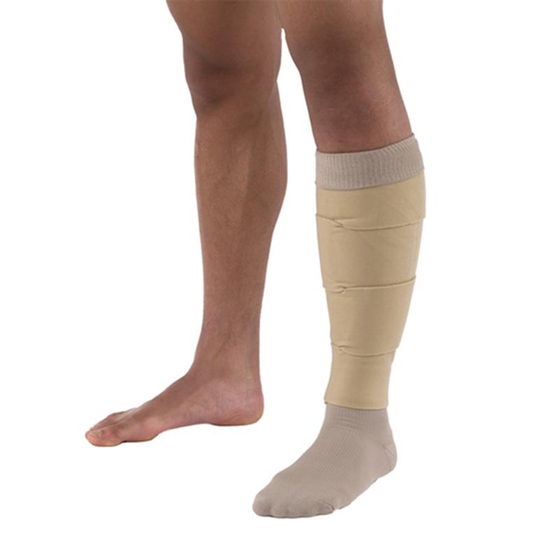 BSN 7666106 BX/1 JOBST FARROWWRAP 4000 READY-TO-WEAR LEGPIECE 30-40 MMHG, MEDIUM TALL, TAN