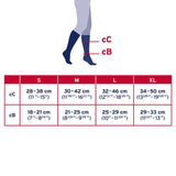 BSN 7848922 PR/1 JOBST OPAQUE WOMEN, KNEE HIGH, 20-30MMHG, LG, FULL CALF, NATURAL, CLOSED TOE