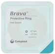 COL 12037 BX/10 BRAVA PROTECTIVE RINGS, 2.5MM THICK, SIZE 27MM.