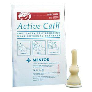 COL 506240 BX/100 8305 ACTIVE CATH LATEX SELF-ADHERING MALE EXTERNAL CATHETER, SIZE 31MM INTERMEDIATE