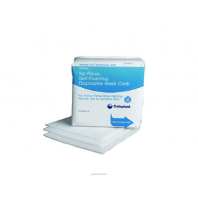 COL 7056 (CS/100) PK/5 BEDSIDE CARE EASICLEANSE SELF FOAMING DISPOSABLE WASHCLOTH, LATEX FREE