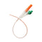 COL AA6108 BX/5 CYSTO-CARE SILICONE FOLEY CATHETER, SIZE 8FR 3CC BALLOON