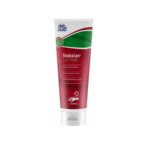 DEB RES100ML CS/12 STOKOLAN LIGHT PURE,CREAM , PERFUME-FREE 100ML TUBE.