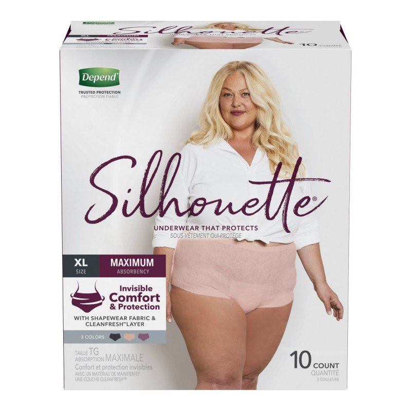 Kimberly Clark Depend® Silhouette® Incontinence Underwear, Maximum