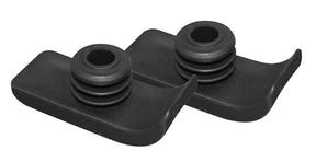 DM 10110B PR/1 Walker Ski Glides, Black
