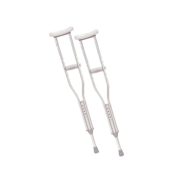 DM 10401-1 PR/1 Walking Crutches with Underarm Pad and Handgrip, Youth