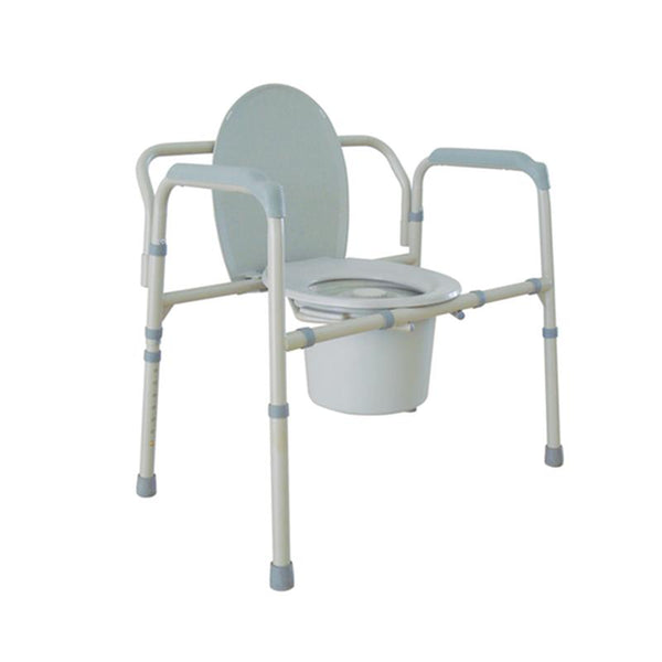 DM 11117N-1 EA/1 Heavy Duty Bariatric Folding Bedside Commode Chair