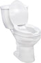 DM 12063 EA/1 DRIVE MEDICAL RAISED TOILET SEAT 2IN W/ LID