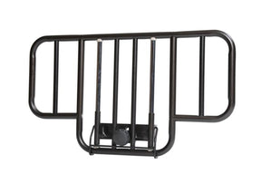 DM 15201BV EA/1 No Gap Half Length Side Bed Rails with Brown Vein Finish