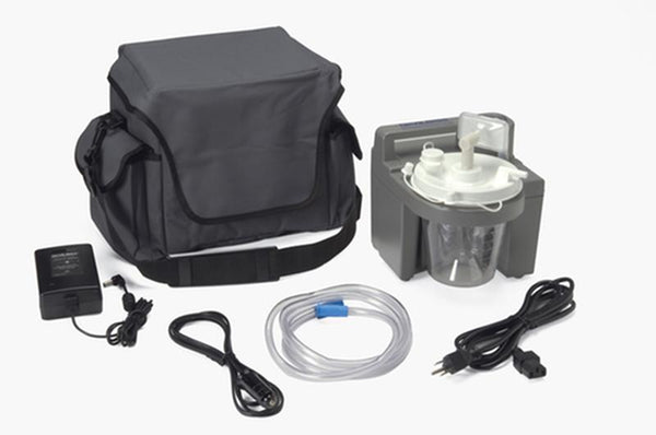 DM 7305P-D EA/1 7305 Series Homecare Suction Unit with Internal Filter, Battery, and Carrying Case