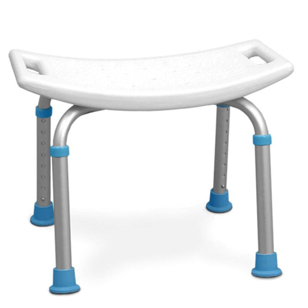 DM 770-500 EA/1 Adjustable Bath and Shower Chair with Non-Slip Seat, White