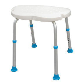 DM 770-535 EA/1 Adjustable Bath and Shower Chair with Non-Slip Comfort Seat, White