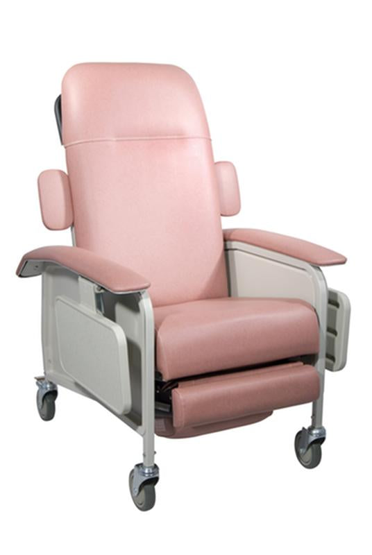 DM D577-R EA/1 Clinical Care Geri Chair Recliner, Rosewood