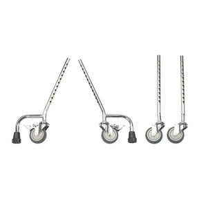 DM FC 2029N BX/4 First Class School Chair Legs with Casters, Small