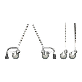 DM FC 4029N BX/4 First Class School Chair Legs with Casters, Large