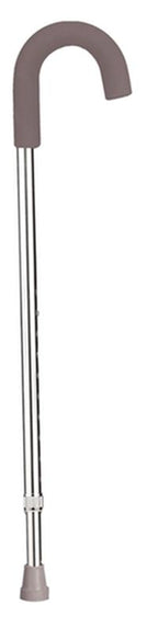 DM RTL10342 EA/1 Aluminum Round Handle Cane with Foam Grip