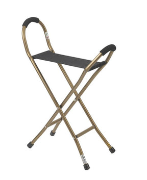 DM RTL10360 EA/1 Folding Lightweight Cane with Sling Style Seat