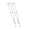 DM RTL10402 PR/1 Walking Crutches with Underarm Pad and Handgrip, Tall Adult
