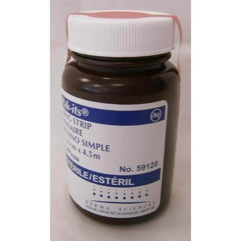 DUP 59120 EA/1 PAK-ITS PLAIN PACKING GAUZE, SIZE 1/4IN X 5Y