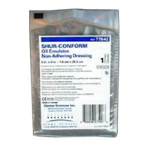DUP 77043 BX/36 SHUR-CONFORM OIL EMULSON DRESSING 3IN x 16IN, NON-ADHERENT, STERILE