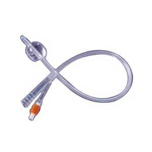 DYND 11502 100% SILICONE FOLEY CATHETER, SIZE 16FR 10CC