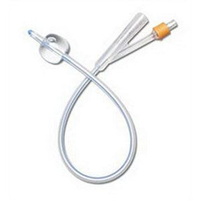 DYND 11532 Bx10 MedlineB. Industries 2-Way Silicone Foley Catheter 16Fr 30cc Balloon Capacity, 100% Silicone, Latex-free, Sterile