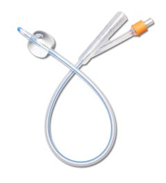 DYND 11536 BX/10 MEDLINE 2 WAY FOLEY CATHETER, SILICONE, 30CC. 24FR. STERILE.