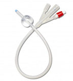 DYND 11572 BX/10 100% SILICONE FOLEY 3 WAY CATHETER, 16 FR, 30ML