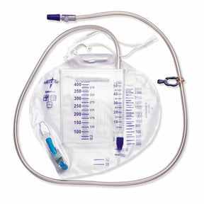 DYND 17403 BX/10 URINE METERS DRAIN BAG,400ML ,LF
