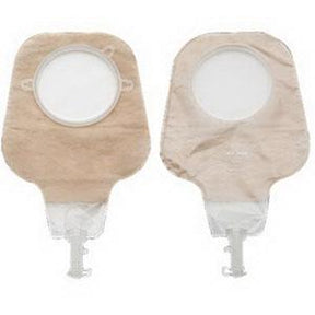 HOL 18014 BX/10 NEW IMAGE HIGH OUTPUT 12" SOFT TAP CLOSURE DRAINABLE POUCH, CLEAR 2-3/4" FLANGE