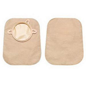 HOL 18353 BX/30 NEW IMAGE CLOSED POUCH 7" BEIGE WITHOUT FILTER , 2-1/4" FLANGE