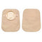 HOL 18354 BX/30 NEW IMAGE CLOSED POUCH 7" BEIGE WITHOUT FILTER , 2-3/4" FLANGE