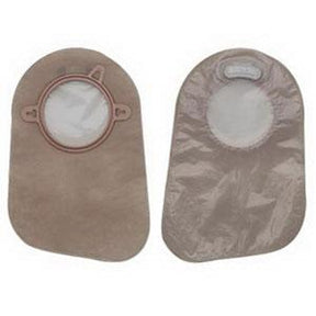 HOL 18364 BX/60 NEW IMAGE CLOSED POUCH 9" TRANSPARENT WITH FILTER ,  2-3/4"FLANGE