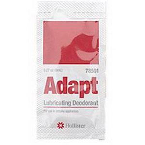 HOL 78501 BX/50 ADAPT LUBRICATING DEODORANT 0.27OZ(8ML) PACKETS