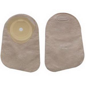 HOL 82300 BX/30 PREMIER ONE-PIECE FLAT SKIN BARRIER 9" CLOSED POUCH BEIGE SOFTFLEX,WITH FILTER CUT-TO-FIT 2-1/8"