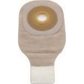 HOL 82612 BX/5 PREMIER ONE-PIECE CONVEX SKIN BARRIER 12"  DRAINABLE POUCH CLAMP CLOSURE TRANSPARENT,PRE-CUT 1"TAPERED BORDER