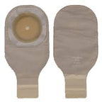 HOL 8665 BX/5 PREMIER 1-PIECE SOFT CONVEX DRAINABLE POUCH W/ FILTER, PRE-CUT 1 1/2IN, BEIGE