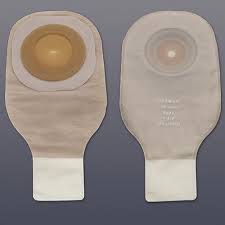 Premier 1-Piece Drainable Colostomy Pouch Flat, Trim To Fit 5/8 to 2-1/8''  Stoma SoftFlex 10 per Box - Simply Medical