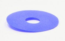 HOL HBRF2650CA BX/10 HYDROFERA BLUE BACTERIOSTATIC ADHESIVE FOAM OSTOMY DRESSING W/O BORDER, 2.5IN SQUARE