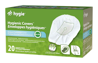 HYGI CLBI000 BX/20 HYGENIC COVERS FOR BEDPAN AND COMMODE