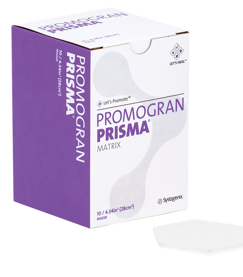 JNJ PS2028 BX/10  JNJ Promogran PRISMA (w/ silver) - 28cm x 28cm -