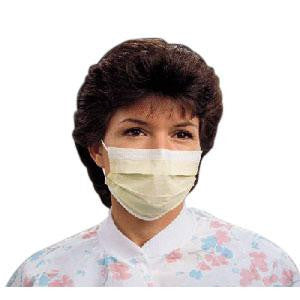 KC 47117 BX/50  KIMBERLY CLARK PROCEDURE MASKS - YELLOW -